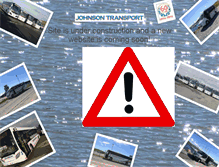 Tablet Screenshot of johnsontransport.co.uk